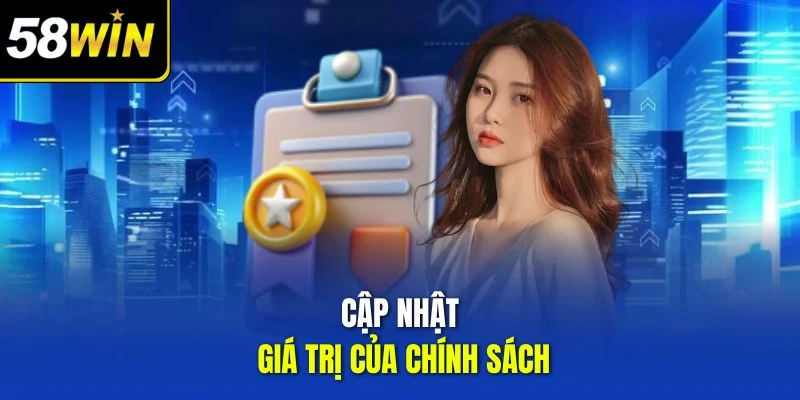 Cập nhật giá trị của chính sách