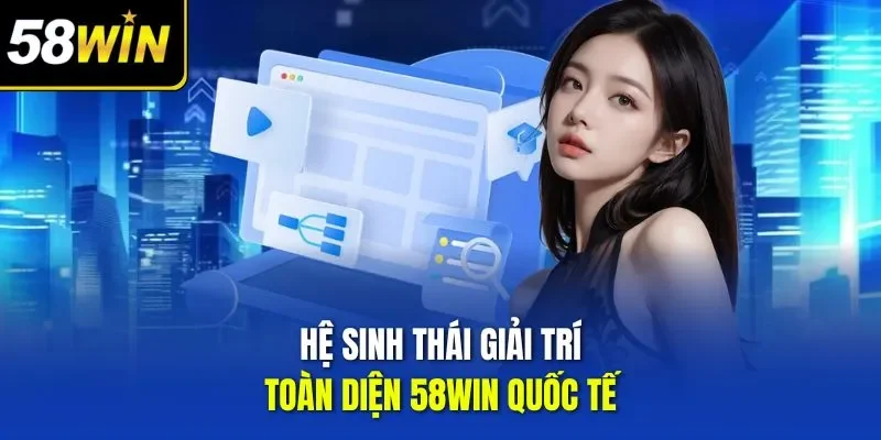 Hệ sinh thái giải trí toàn diện 58WIN quốc tế